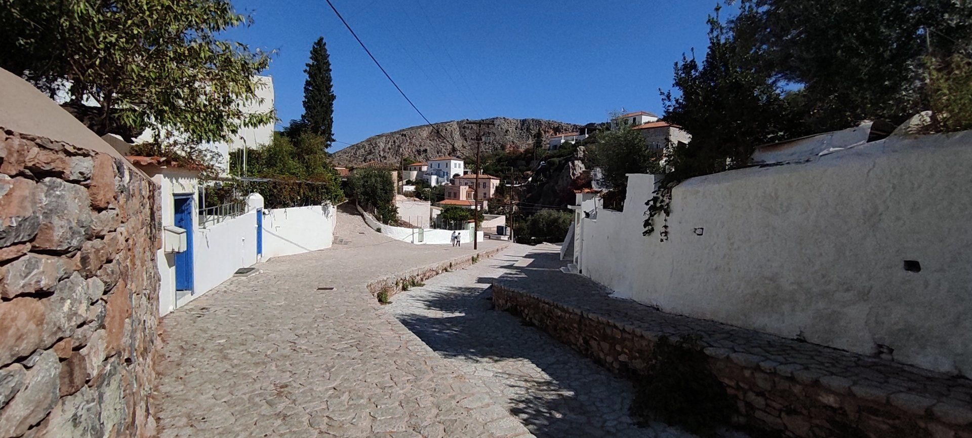 Kala Pigadia Area of Hydra Island Greece.