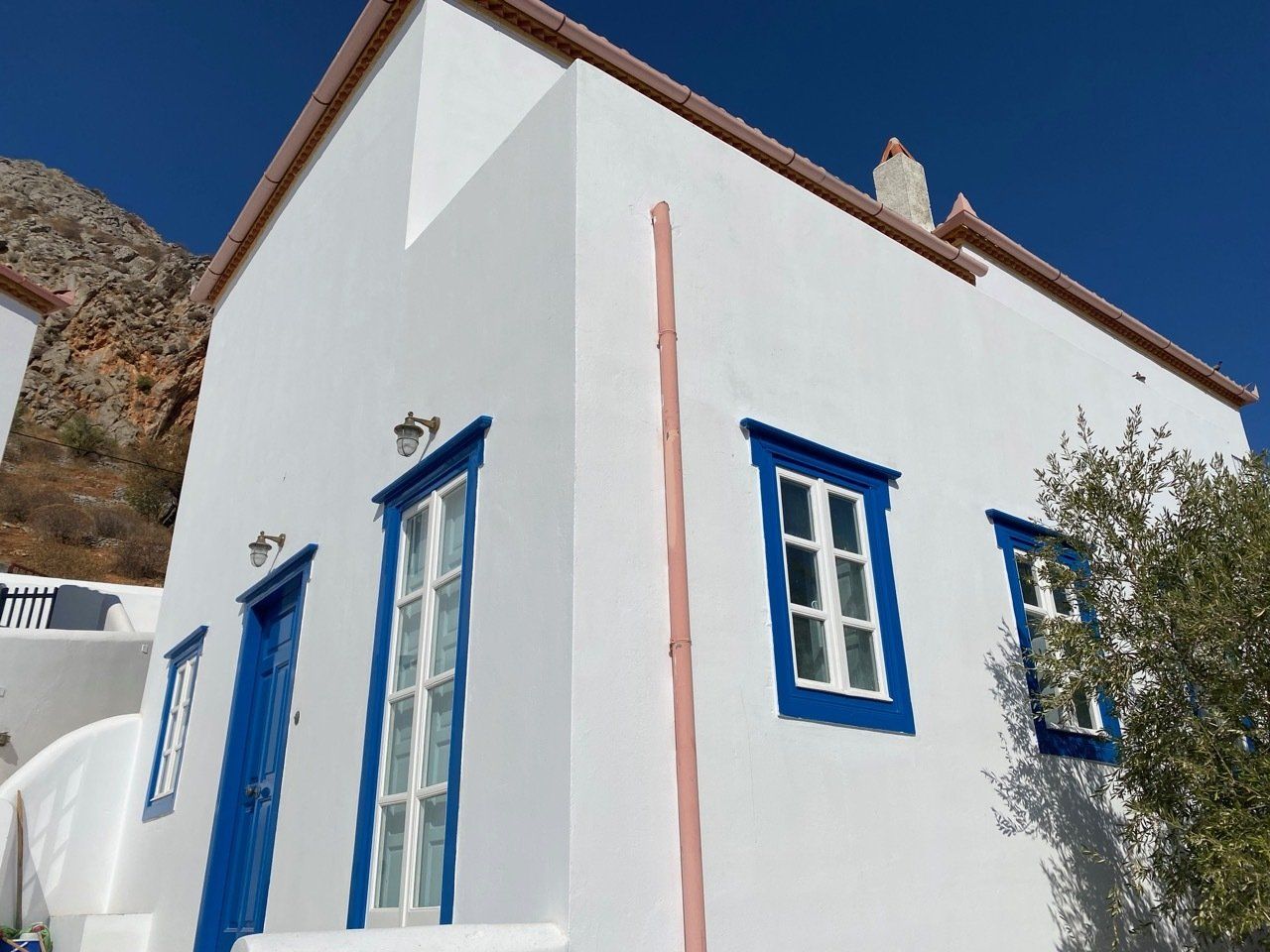 Semi-detached house for sae on Hydra Island Greece