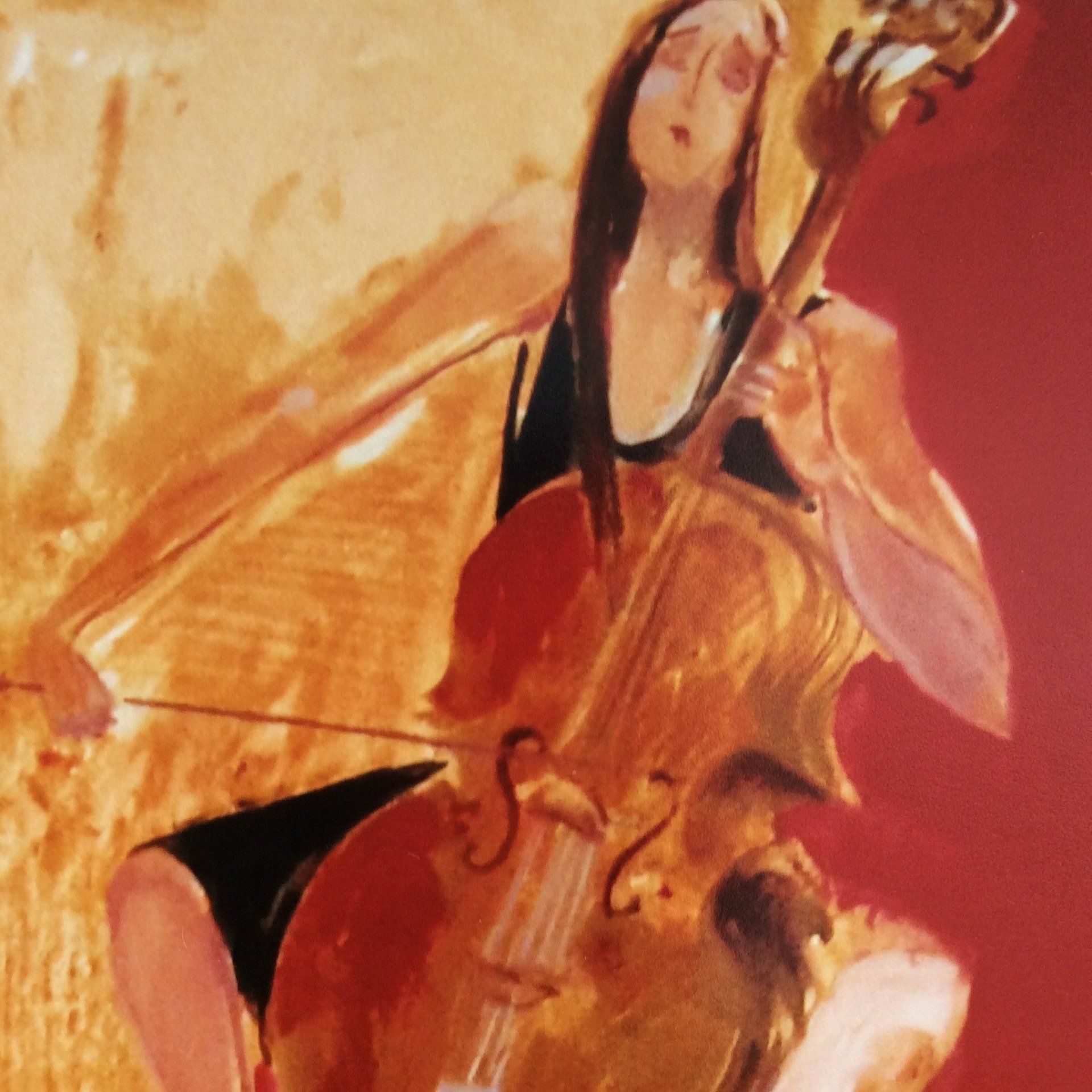 Paintings by Maribe Lambert-Markouizou - resident artists on Hydra Island Greece.