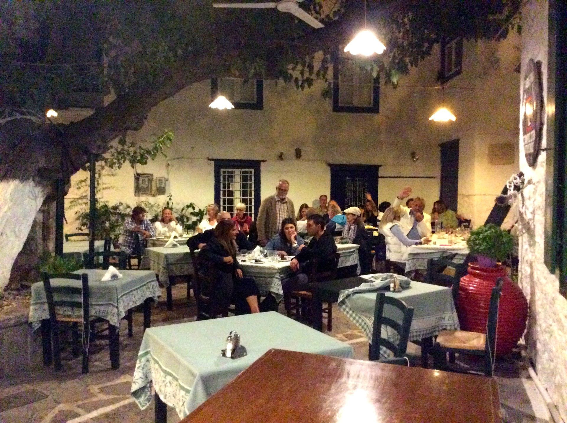2018 SOAS Rebetika band playing live at the rebetika evening on Hydra Island Greece