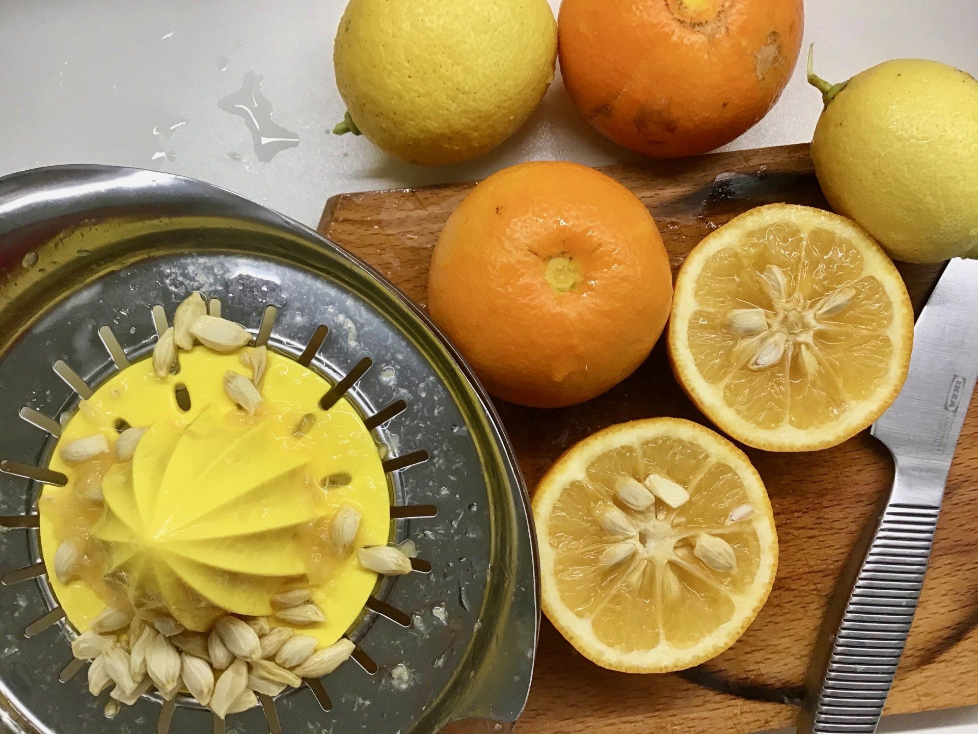 Hydra's Neranja Orange Jelly - marmalade making on Hydra Island Greece.
