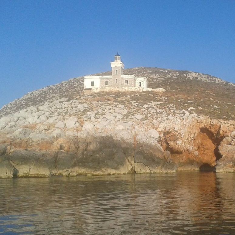 Landmarks on Hydra Island Greece