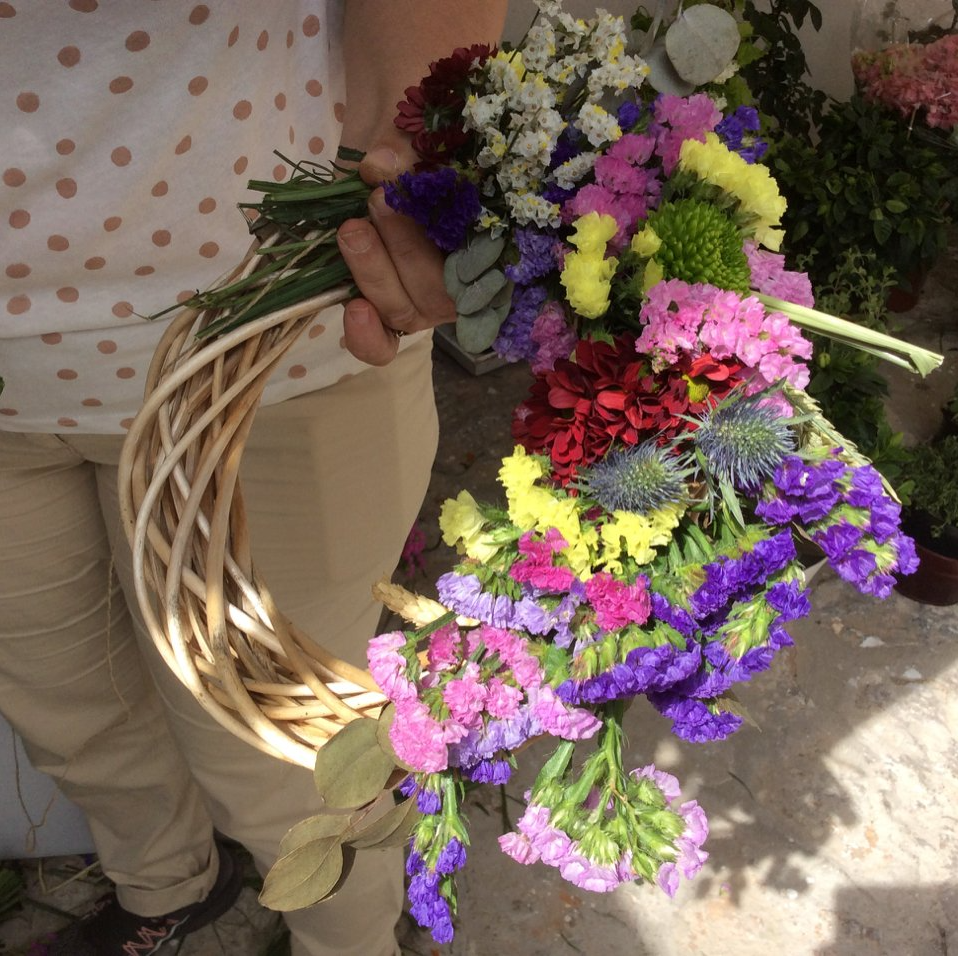 May Day on Hydra Island Greece.