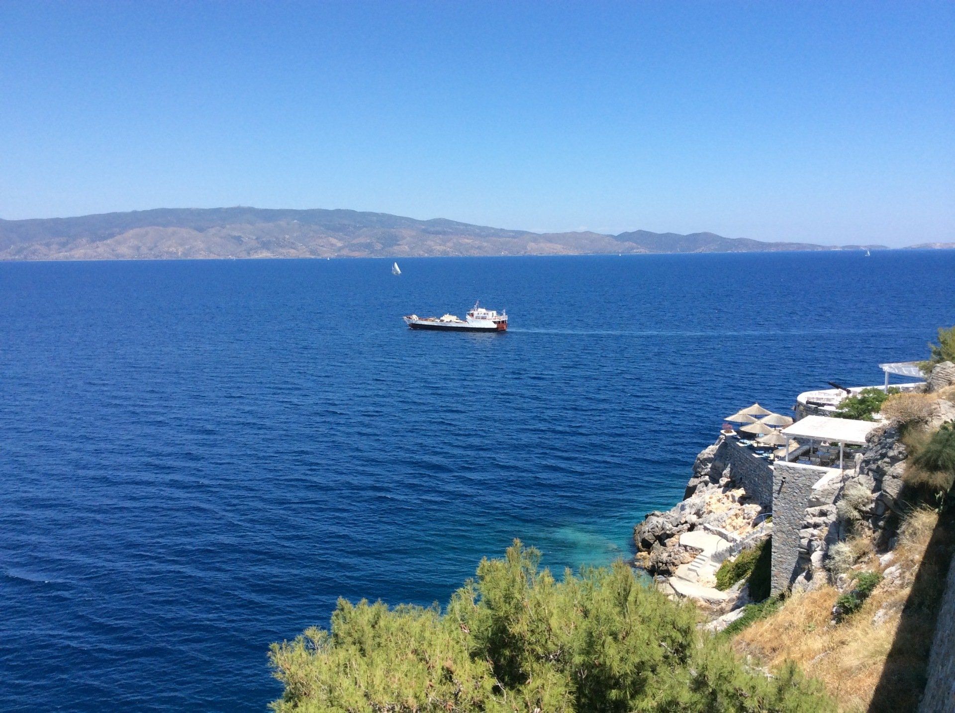 Georgia Supply Boat on Hydra Island in the HydraDirect Shopping & Services pages