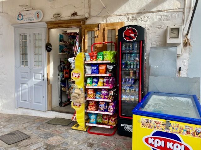 direct contact details for thansis cigarette shop on hydra island greece for cigarettes, rolling tobacco, lighters, ice cream, refreshments, sweets, crisps, small souvenirs