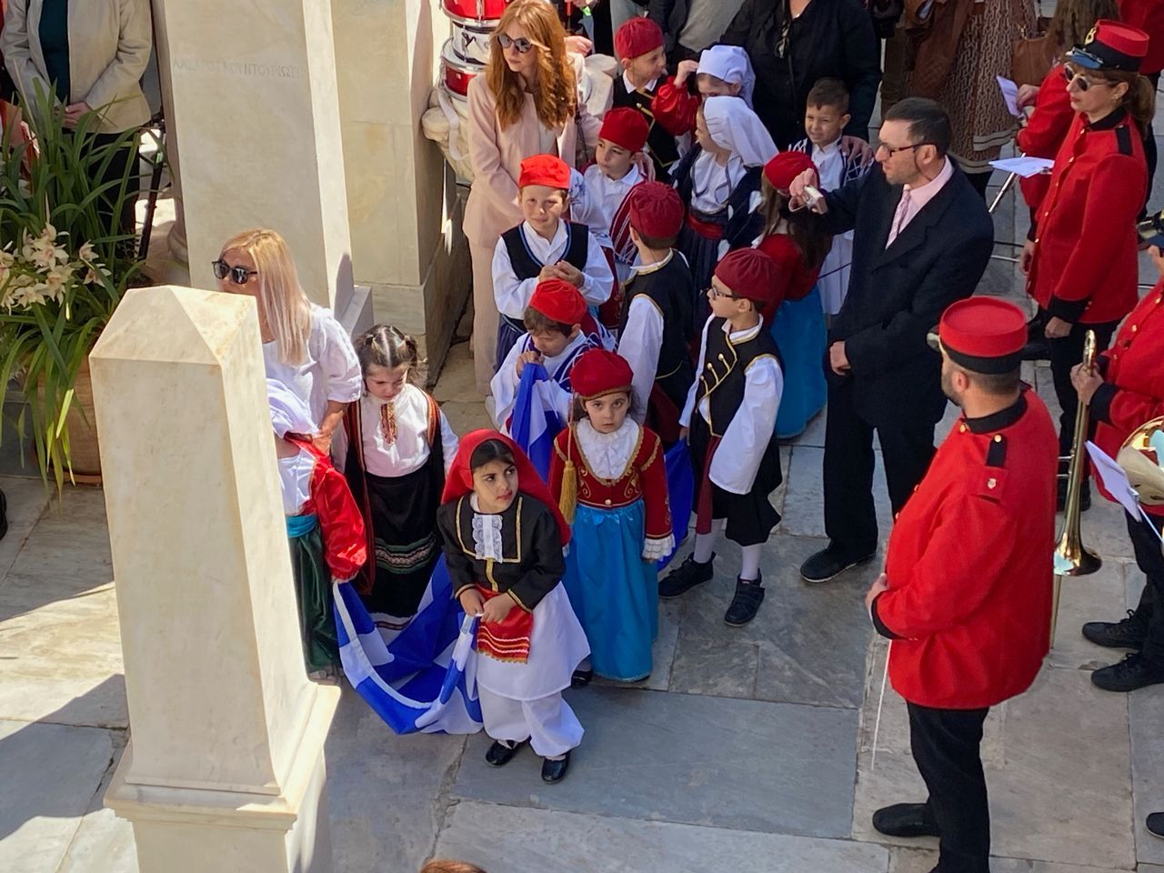 Greek independence Day on Hydra 25 March 2023
