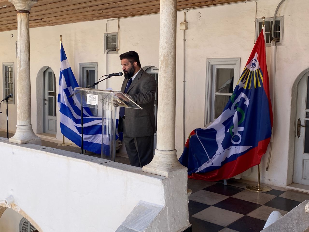 Greek independence Day on Hydra 25 March 2023