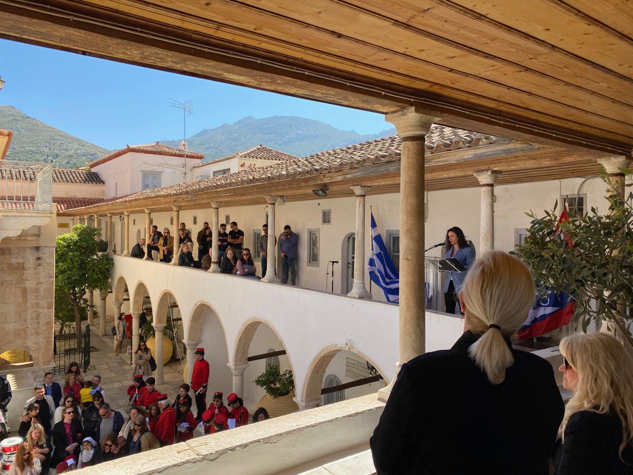 Greek independence Day on Hydra 25 March 2023