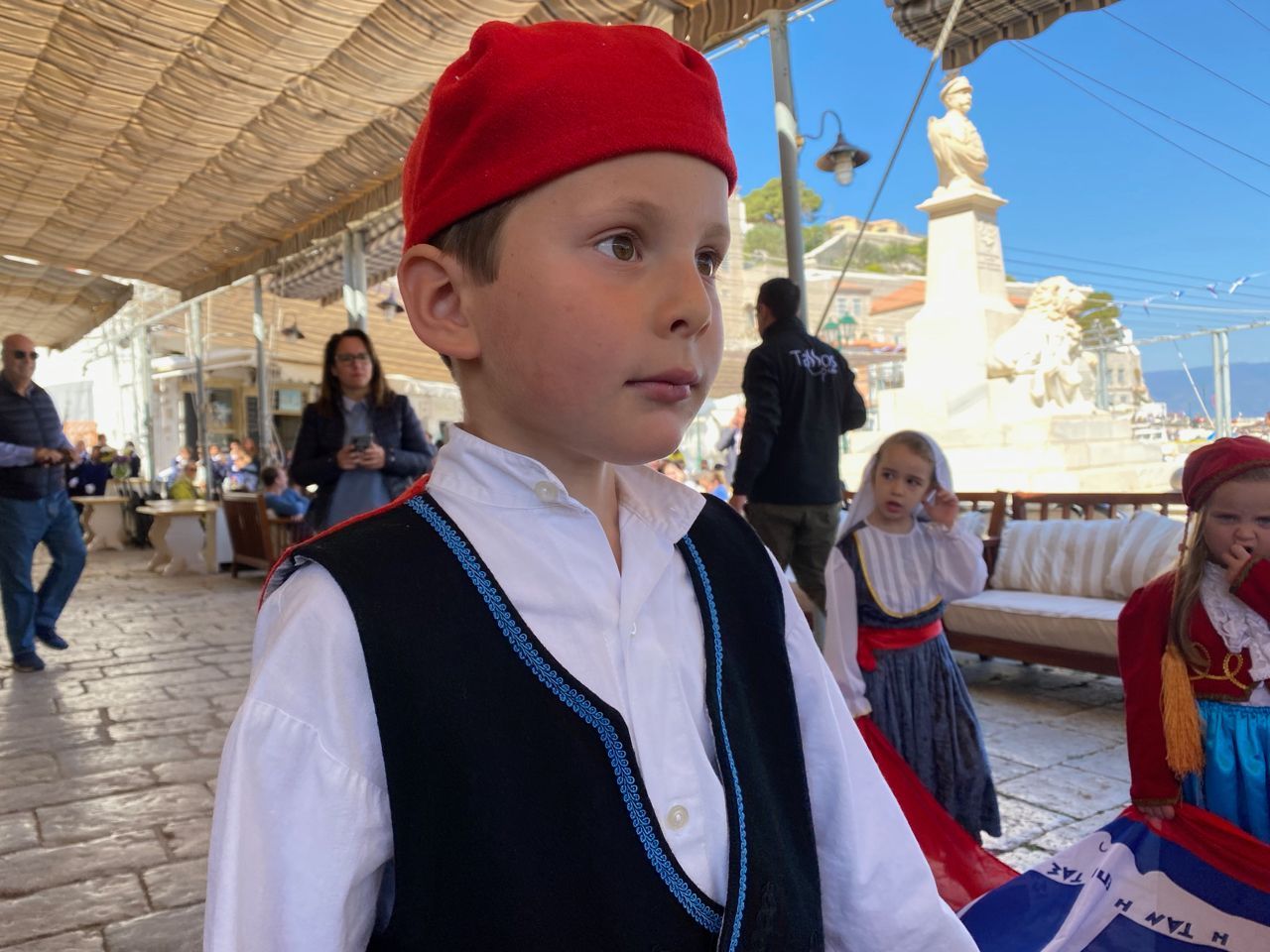 Greek independence Day on Hydra 25 March 2023
