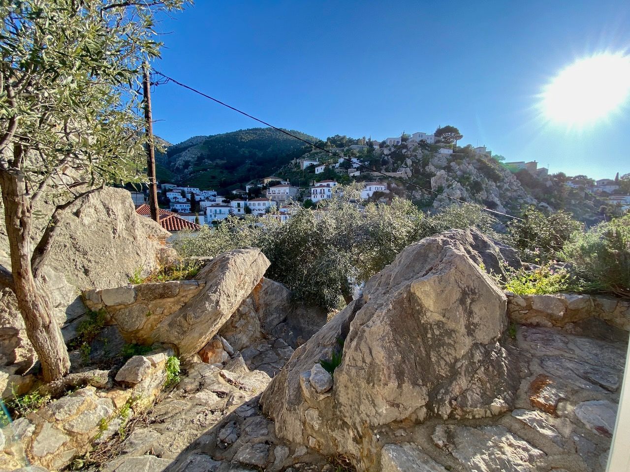 Ina's house to rent on hydra island greece