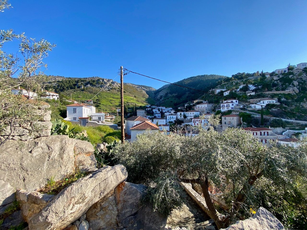 Ina's house to rent on hydra island greece