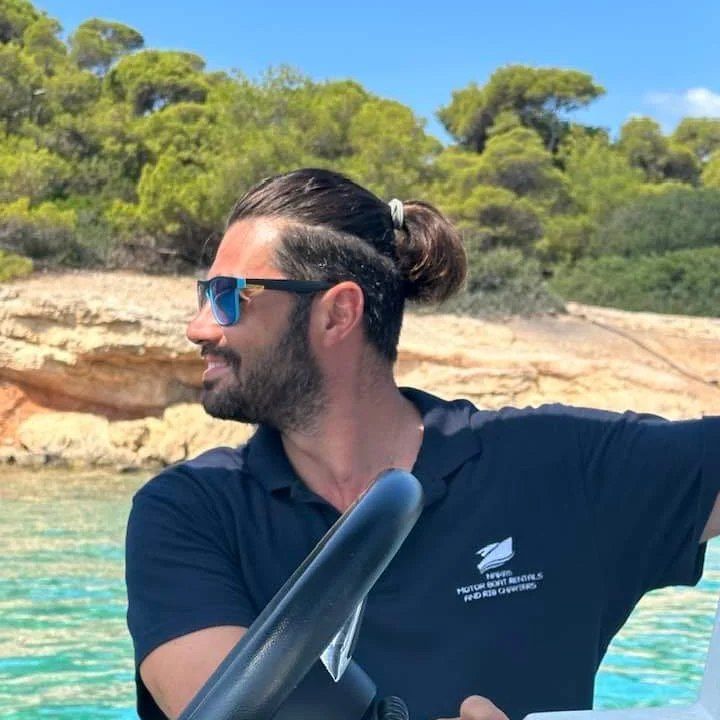 Ioannis Nakas of Nakas Boat Rental in the Greek Saronic Islands