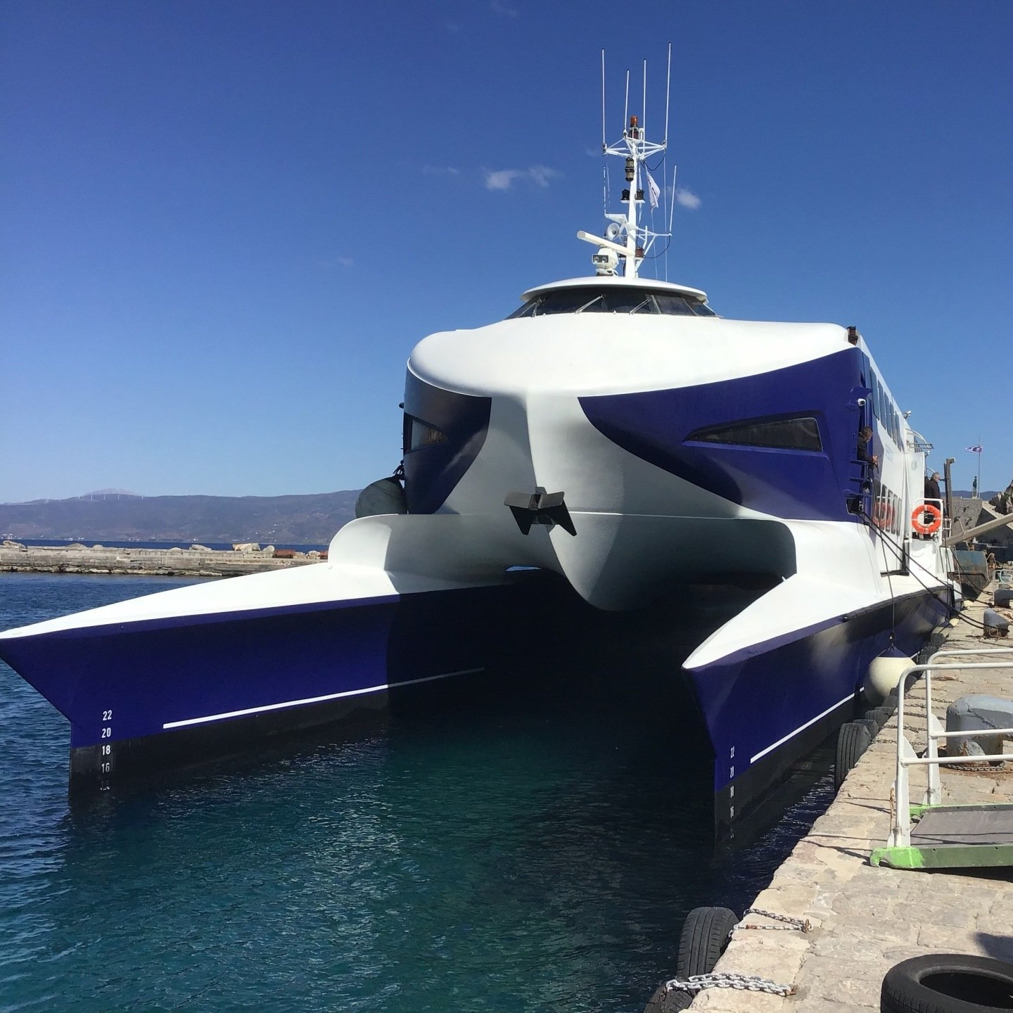 Support our Local Alpha Lines Getting to Hydra Island Greece