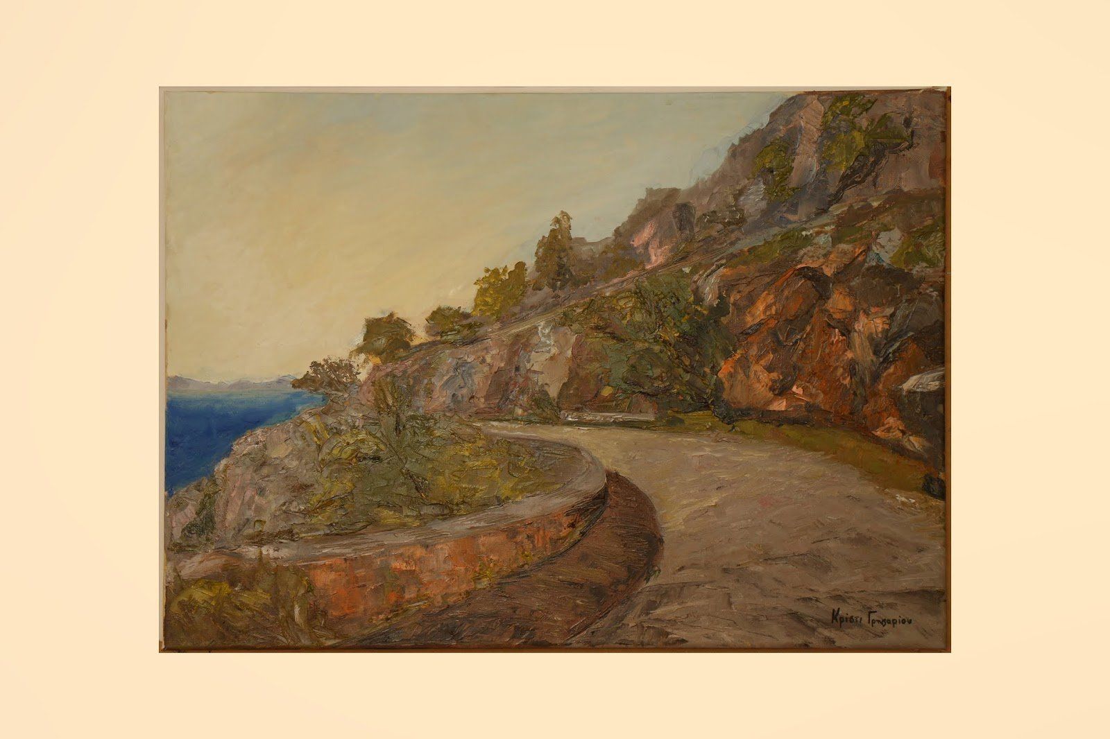 Kristi Grigoriou, Artists on Hydra Island Greece