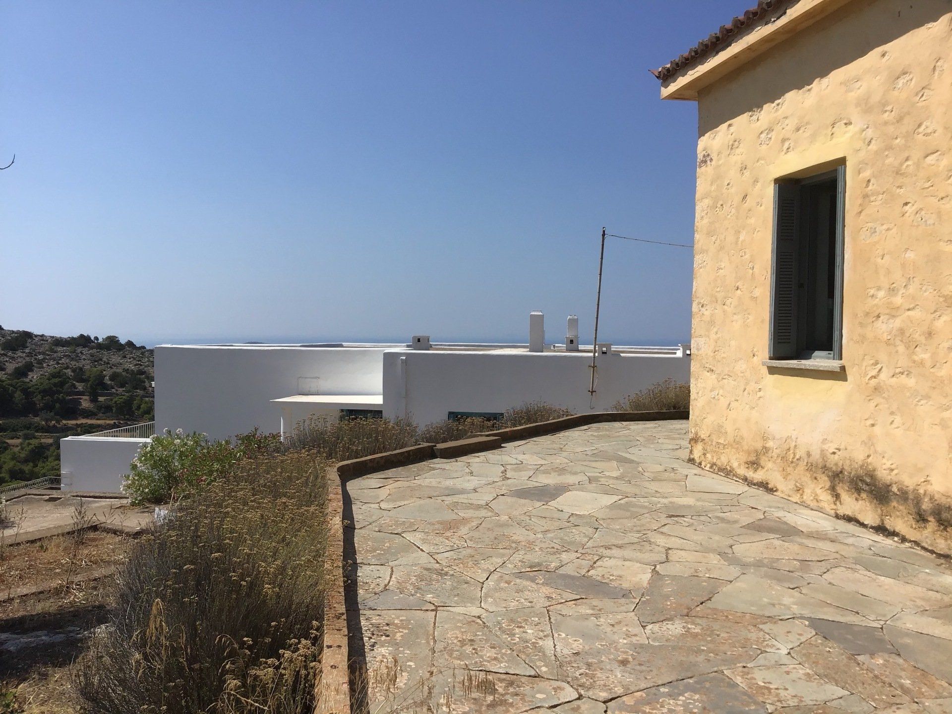 Ag Anargyros name day service and open house at Episkopi as guest of Sotirios Iliadis, July 4th 2020 on Hydra Island Greece.