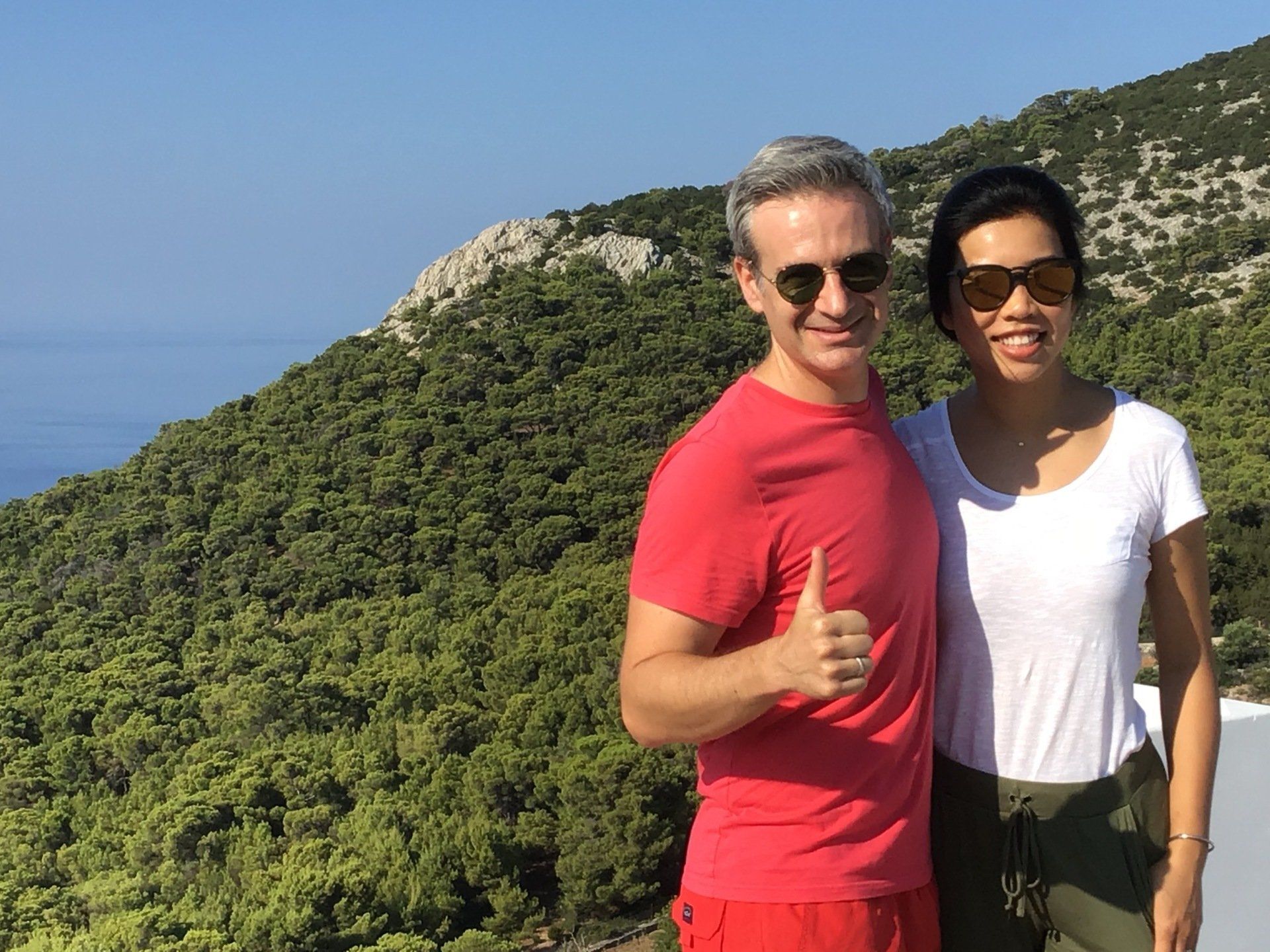 Ag Anargyros name day service and open house at Episkopi as guest of Sotirios Iliadis, July 4th 2020 on Hydra Island Greece.