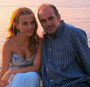 Daniela Galiano & Spiros Th. Saitis of Mata Gold on Hydra Island Greece