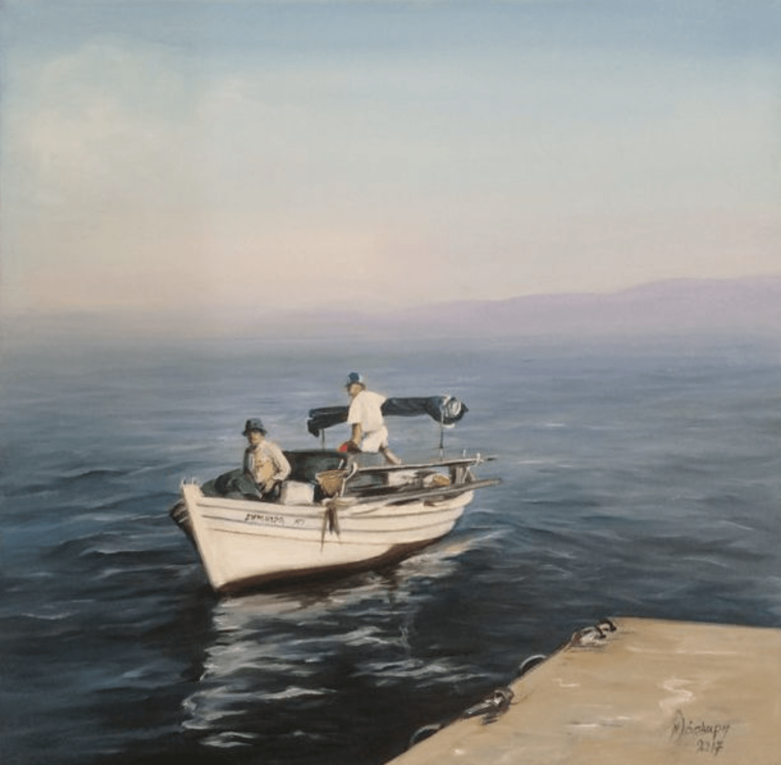 Nellie Laskari, Artists on Hydra Island Greece