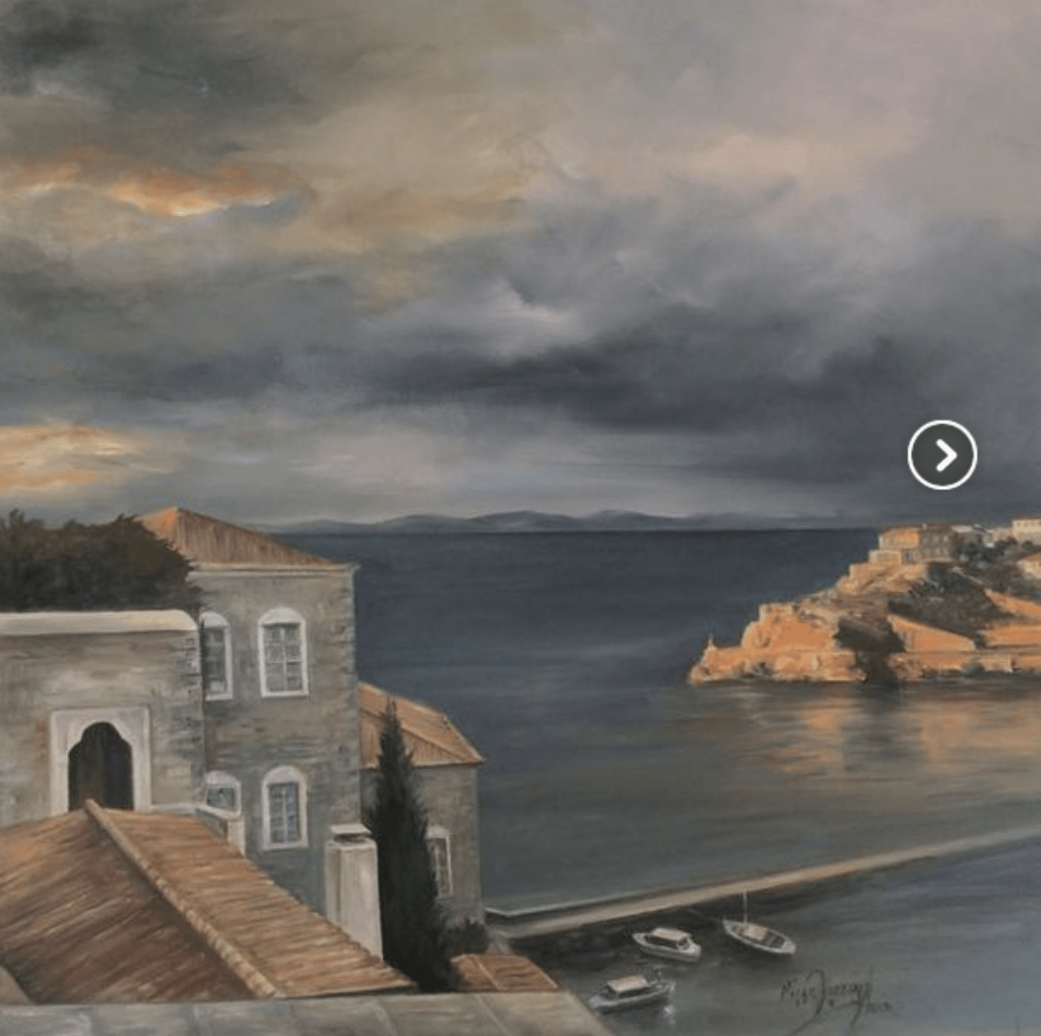 Nellie Laskari, Artists on Hydra Island Greece