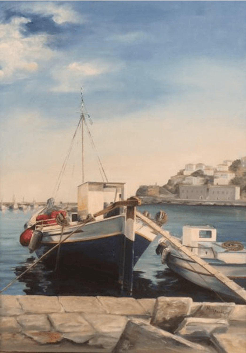 Nellie Laskari, Artists on Hydra Island Greece