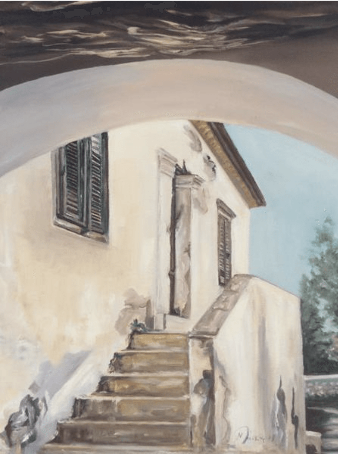 Nellie Laskari, Artists on Hydra Island Greece