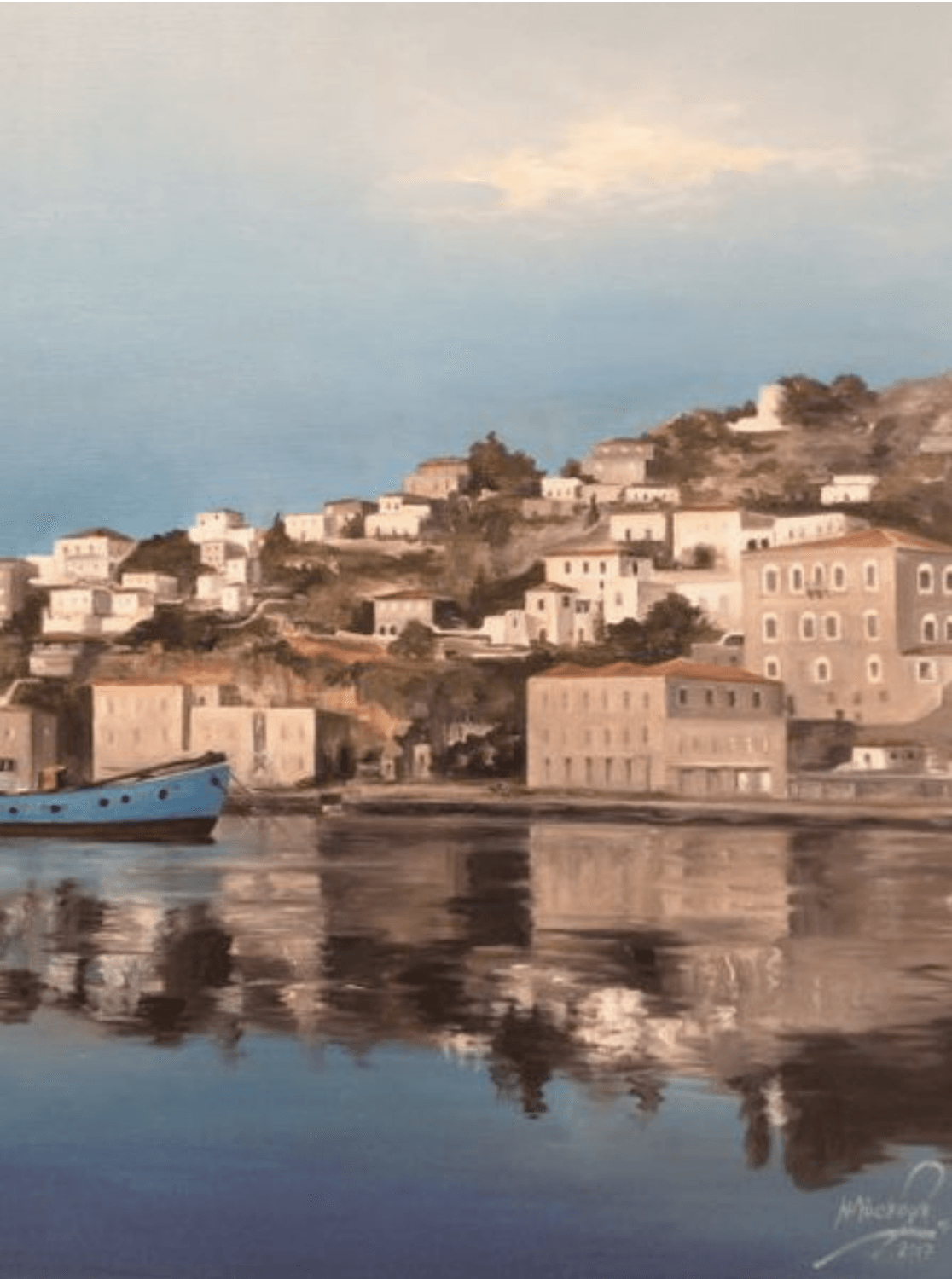 Nellie Laskari, Artists on Hydra Island Greece