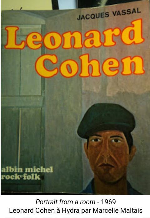 Portrait From A Room 1969 (Leonard Cohen) by Marcella Maltias - Artists on Hydra