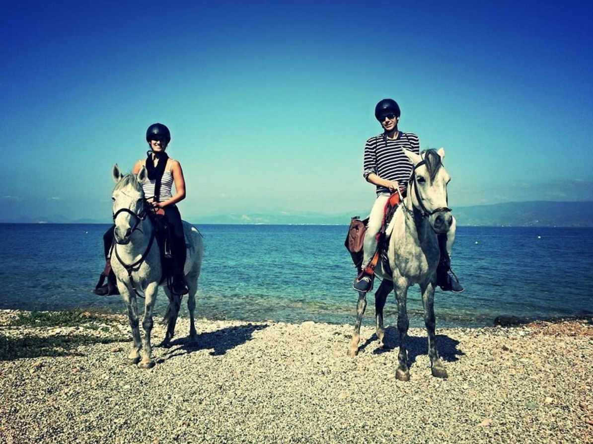 Harriet's Hydra Horses Ag. Plakes Trek on Hydra Island Greece