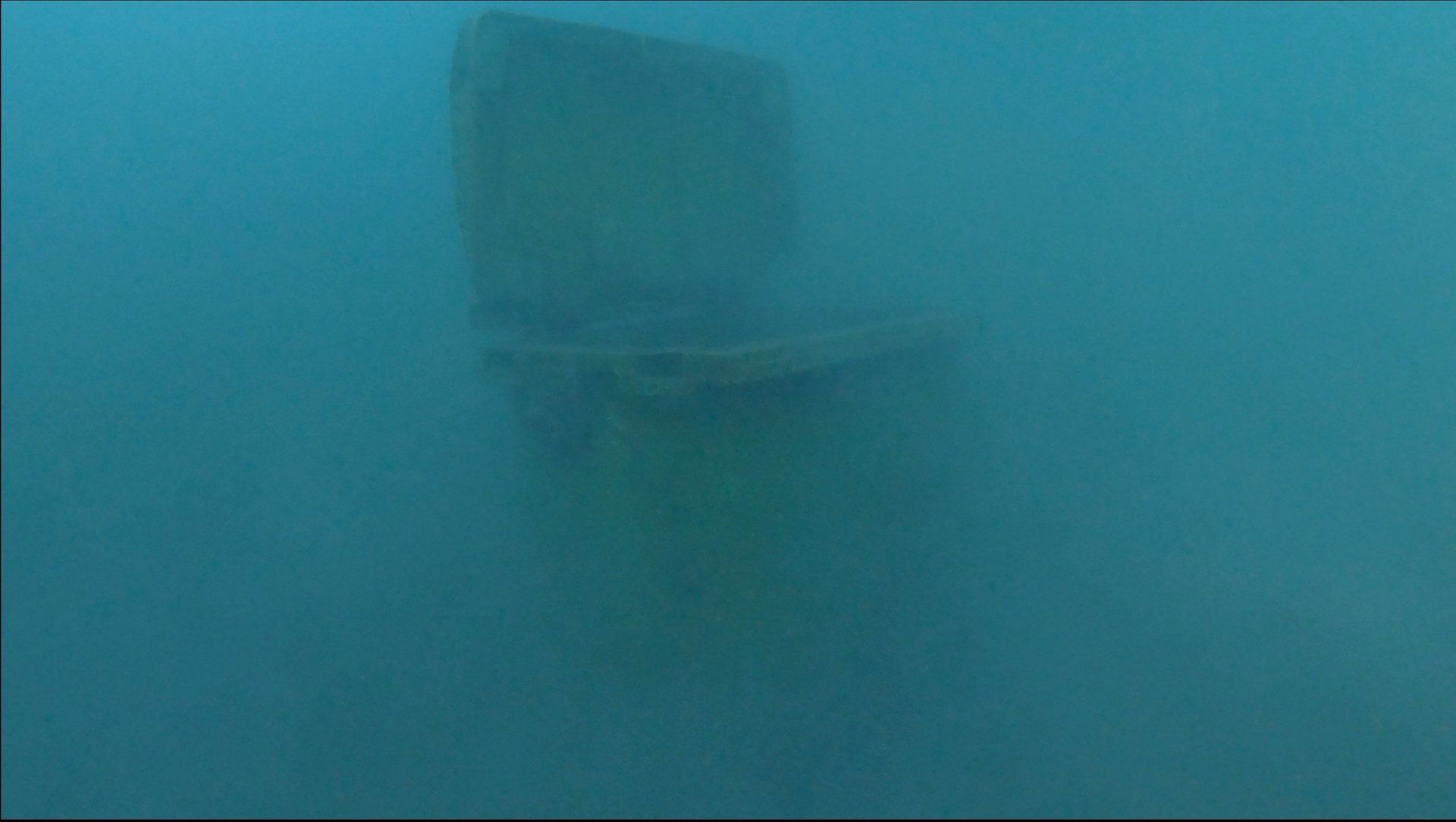 Oct 31 2020 Cleanup operation of seabed rubbish in Hydra Harbour on Hydra Island Greece.