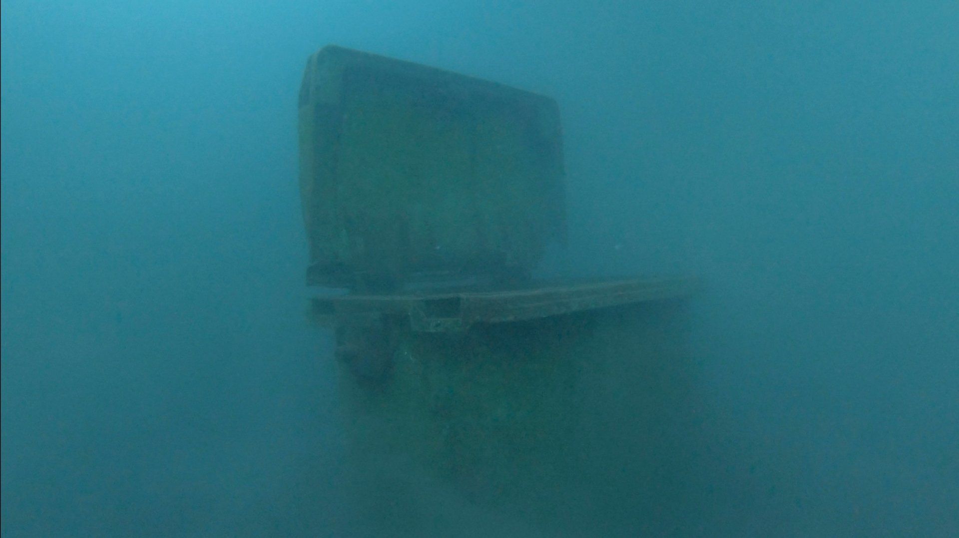 Oct 31 2020 Cleanup operation of seabed rubbish in Hydra Harbour on Hydra Island Greece.