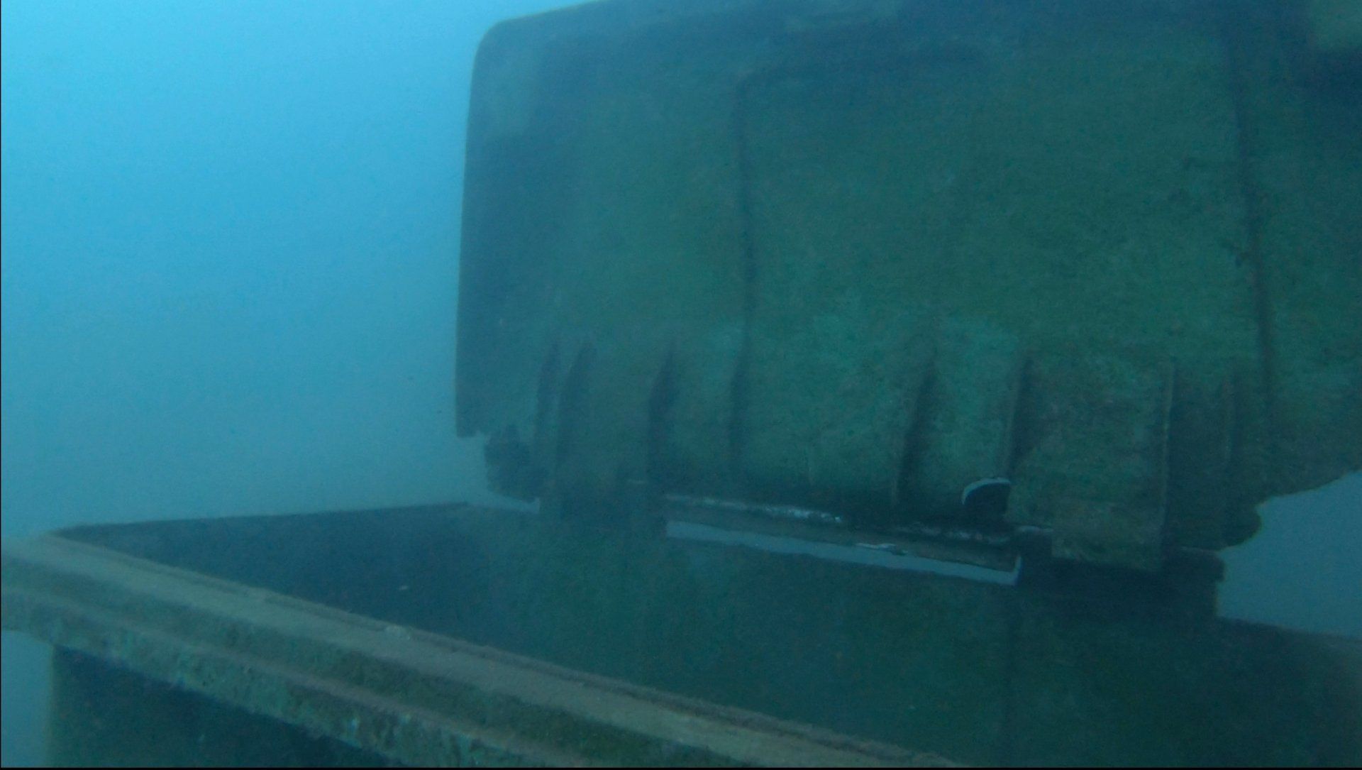 Oct 31 2020 Cleanup operation of seabed rubbish in Hydra Harbour on Hydra Island Greece.