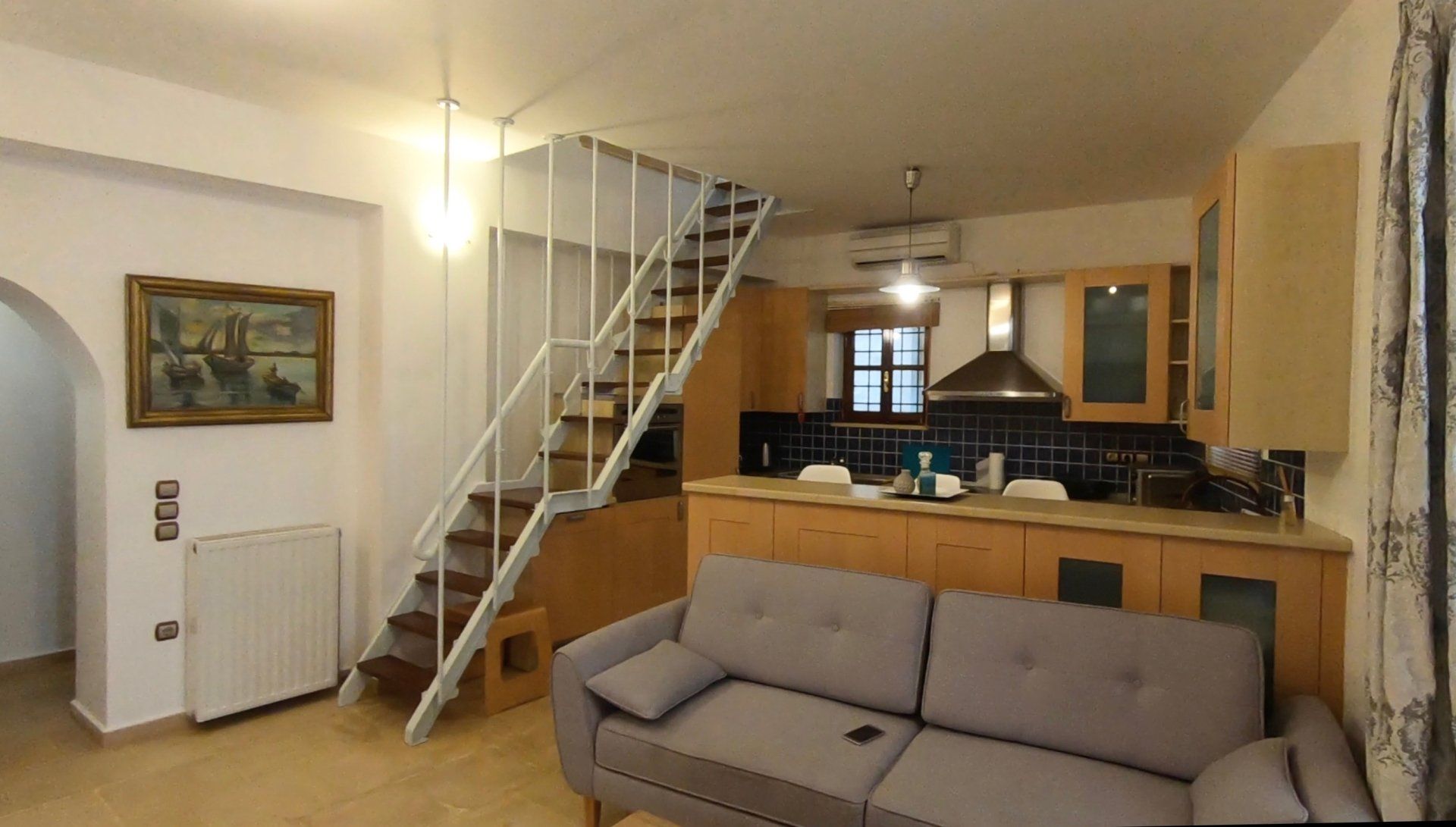 Corner Town House for sale on Hydra Island.