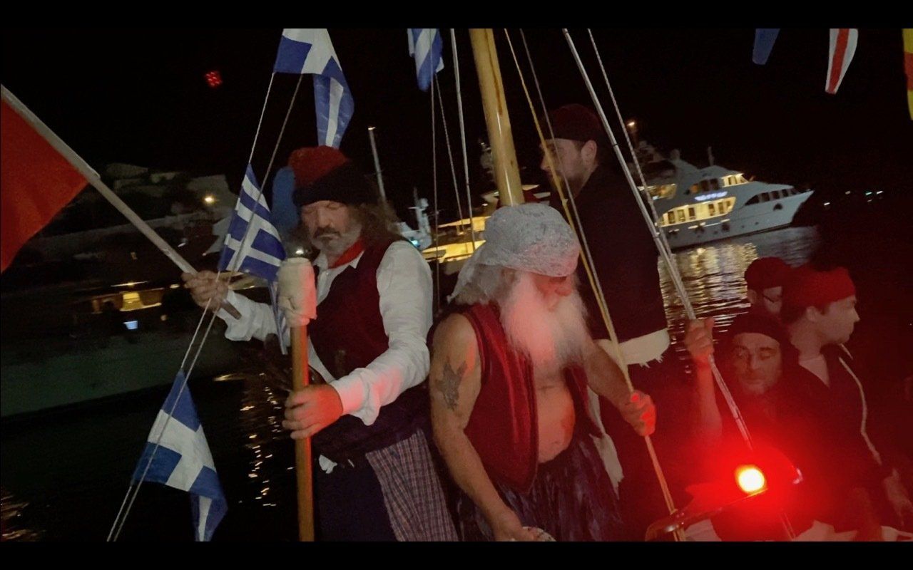 2021 Miaoulia Festival on Hydra Island Greece