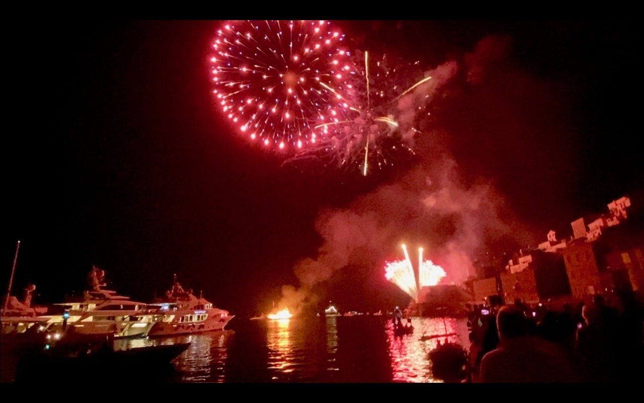 2021 Miaoulia Festival on Hydra Island Greece