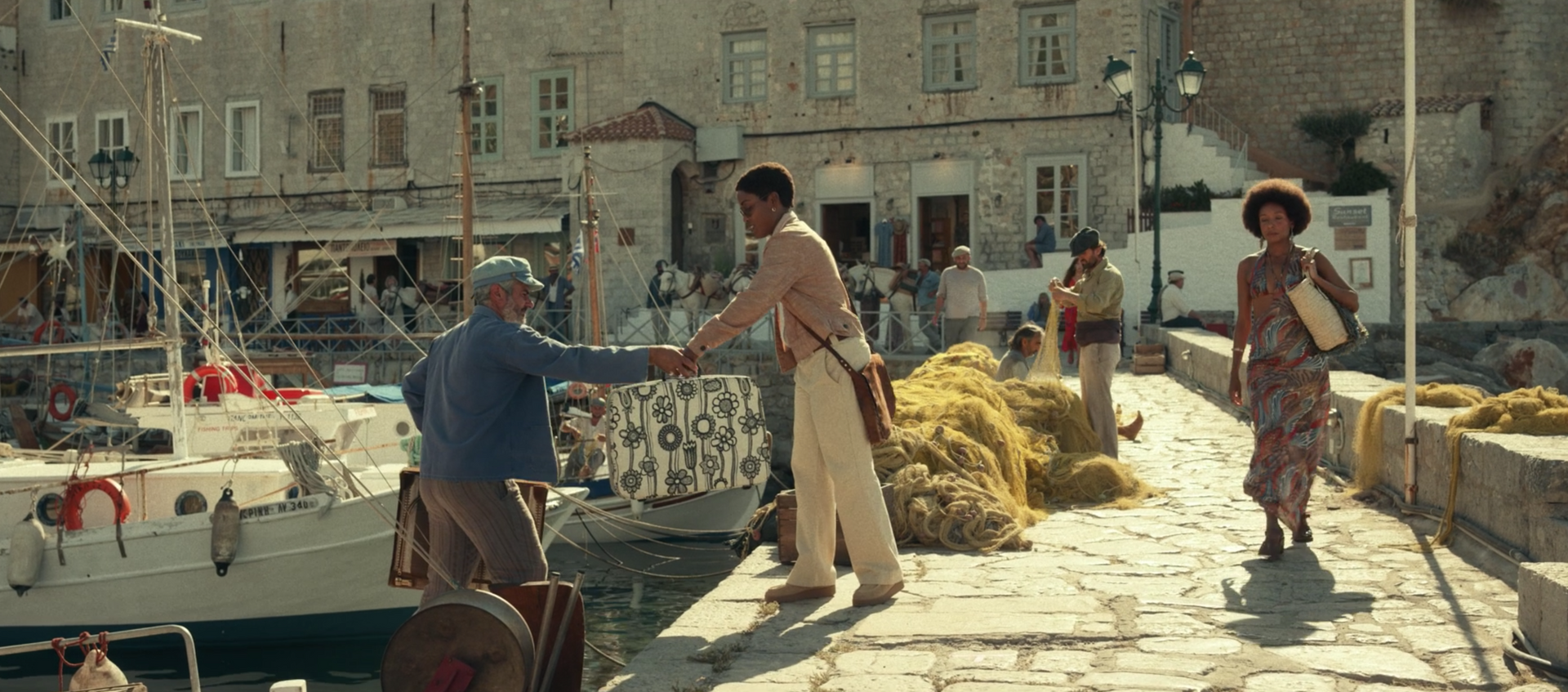 Hydra Episode of Daisy Jones and the Six filmed on Hydra Island Greece