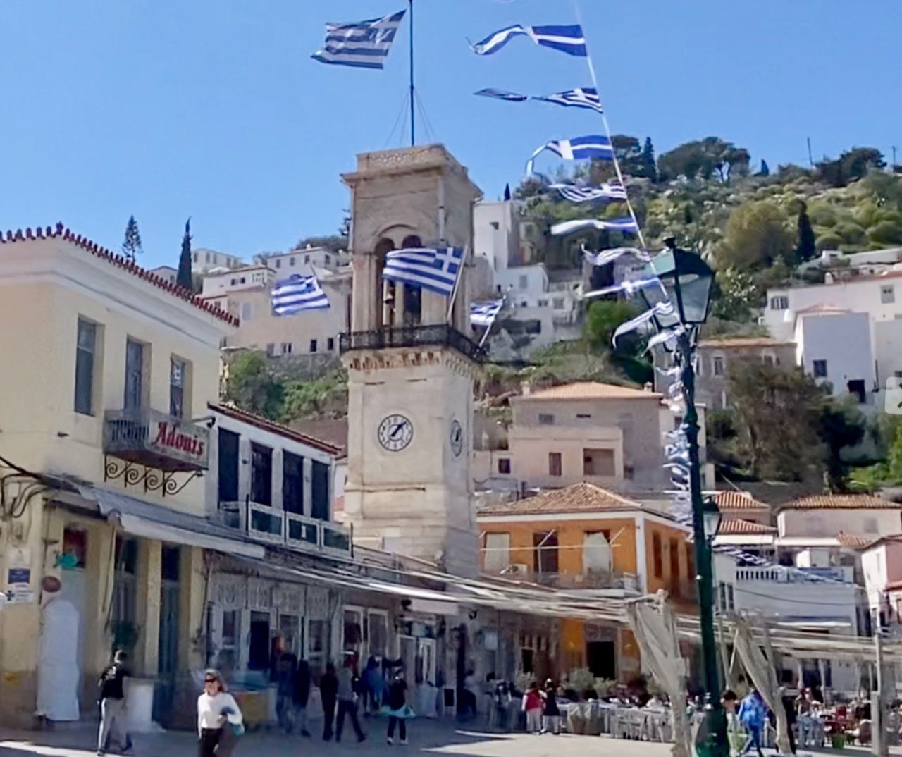 Greek independence Day on Hydra 25 March 2023