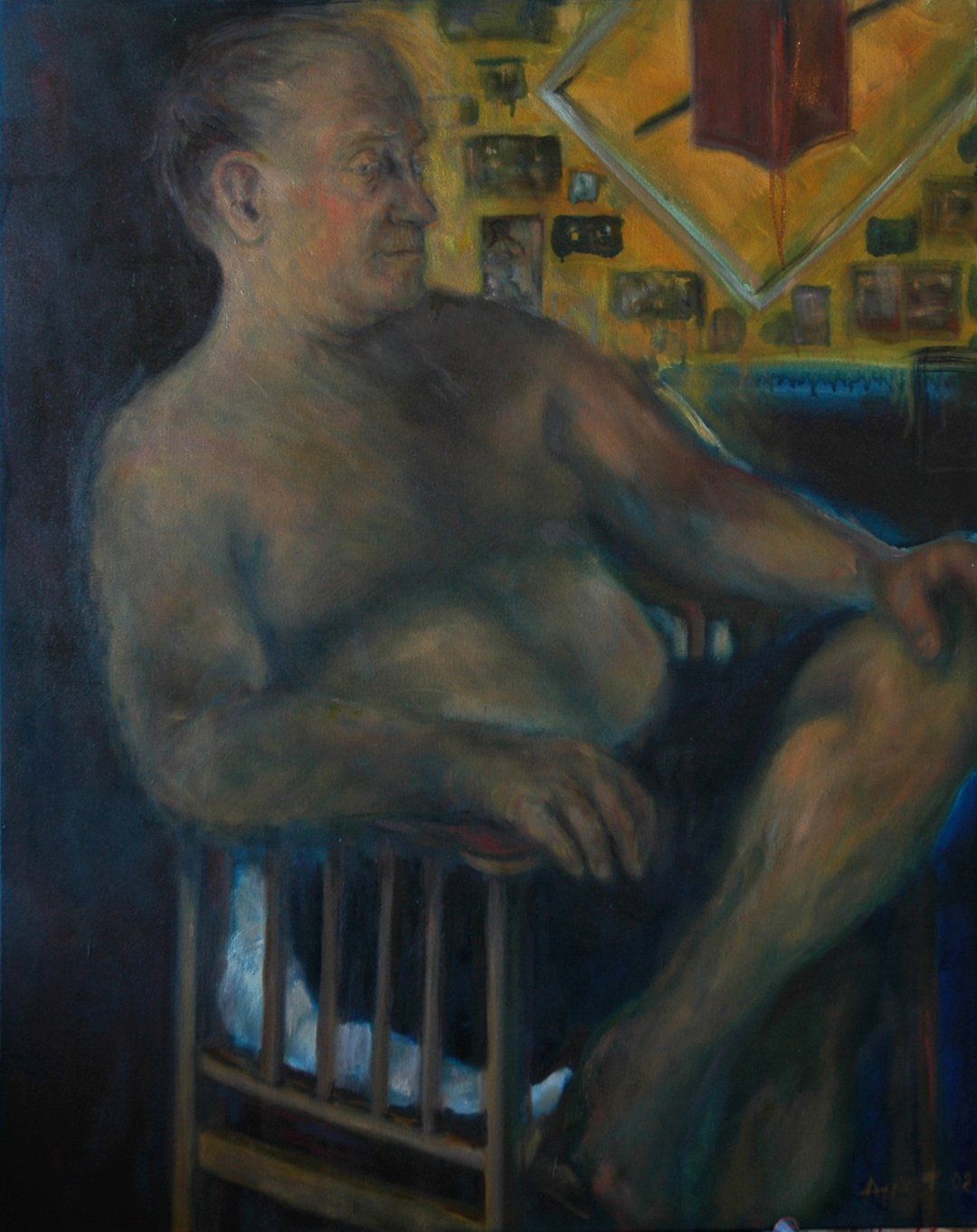 Original artwork for sale by artist Jill Appert on Hydra Island Greece.