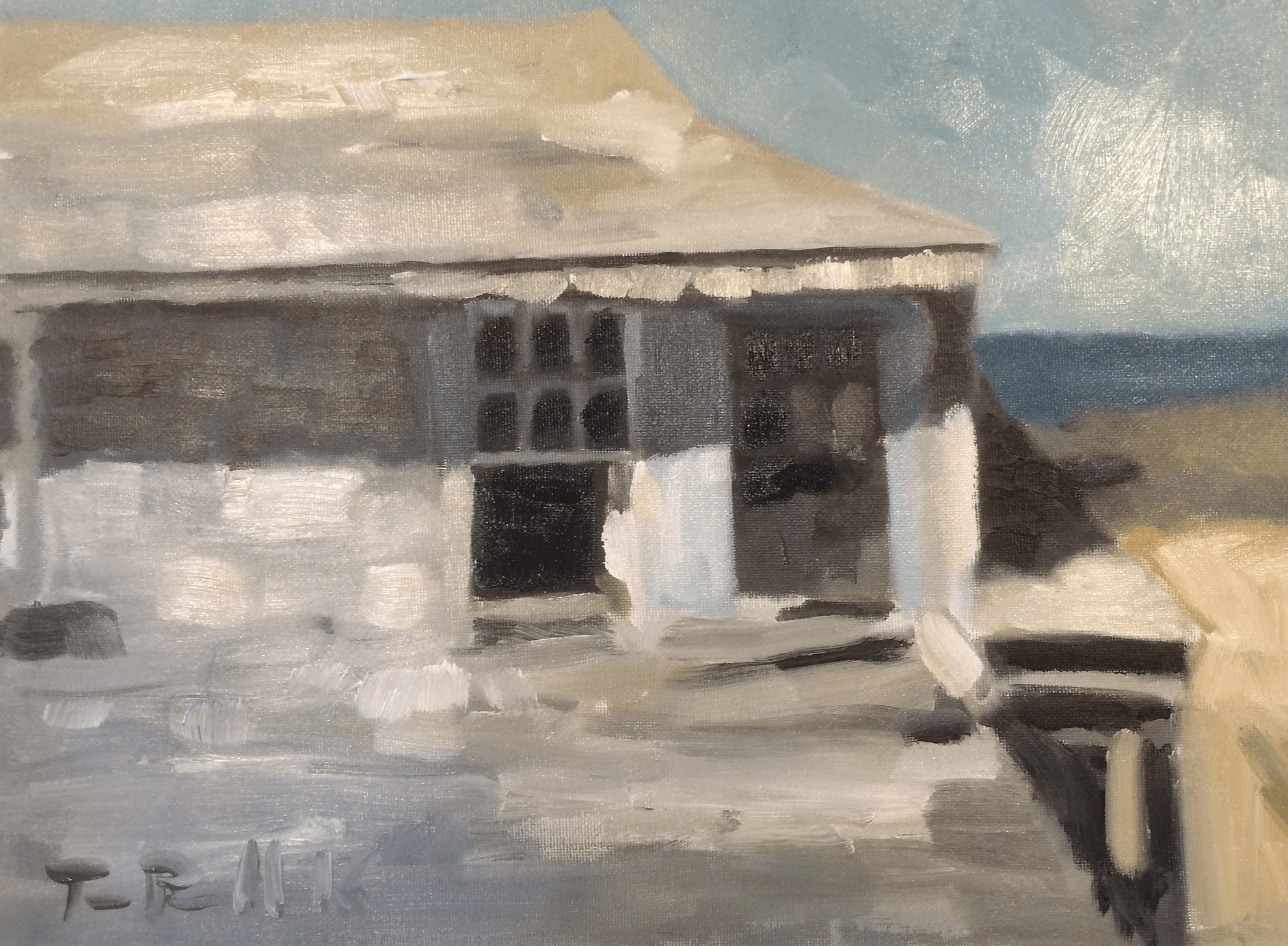 Tom Powell, Artists on Hydra Island Greece, on the HydraDirect artist pages