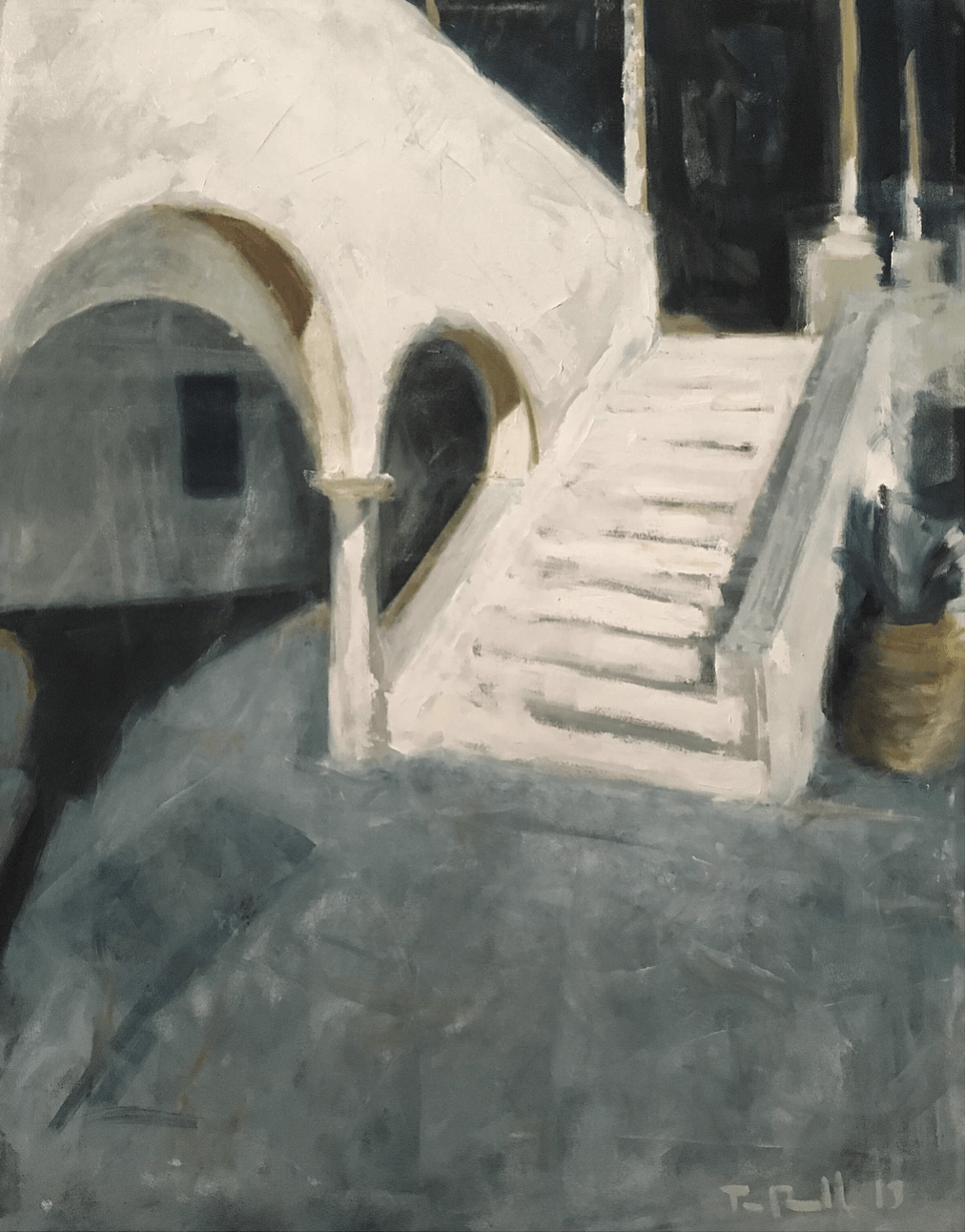 Tom Powell, Artists on Hydra Island Greece, on the HydraDirect artist pages