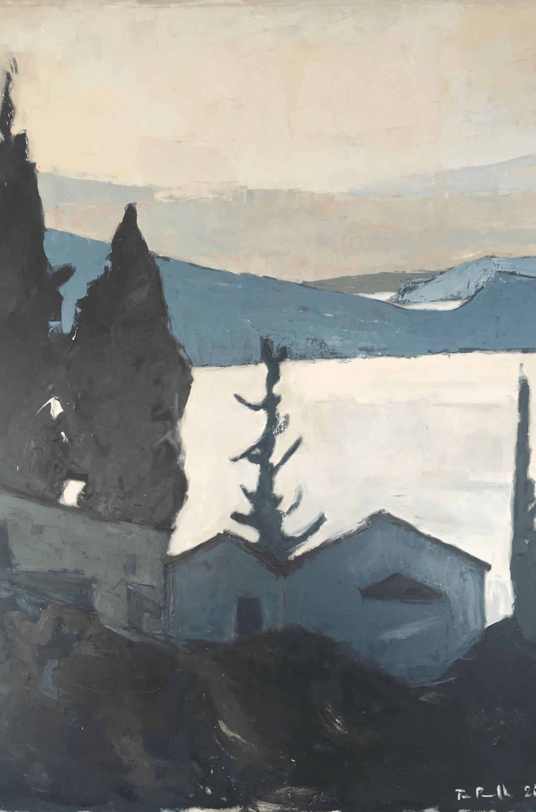 Artist Tom Powell - artists on Hydra Island Greece, original paintings for sale.