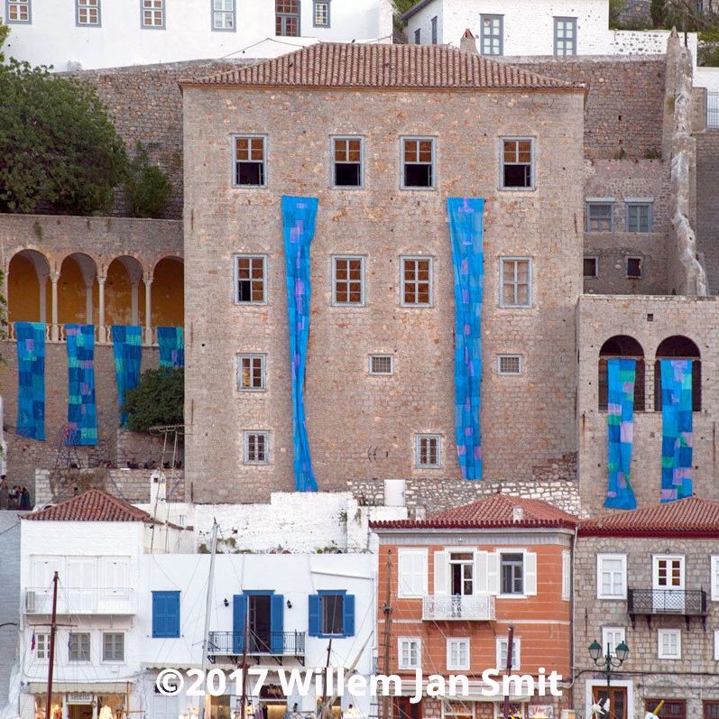 Ochi Day (Oxi) on Hydra Island Greece