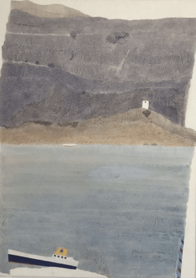 William Pownall Artists on Hydra Island Greece, in the artists section on HydraDirect