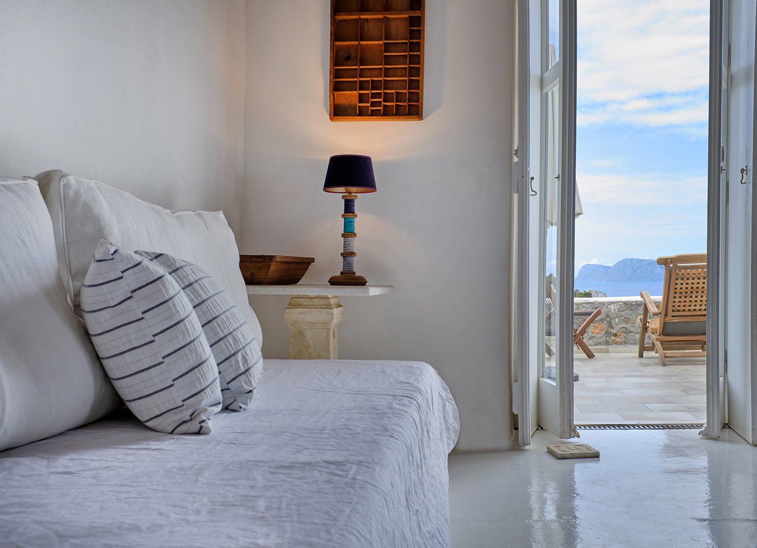 Evdokia House - Hydra holiday house rentals, on Hydra Island Greece.