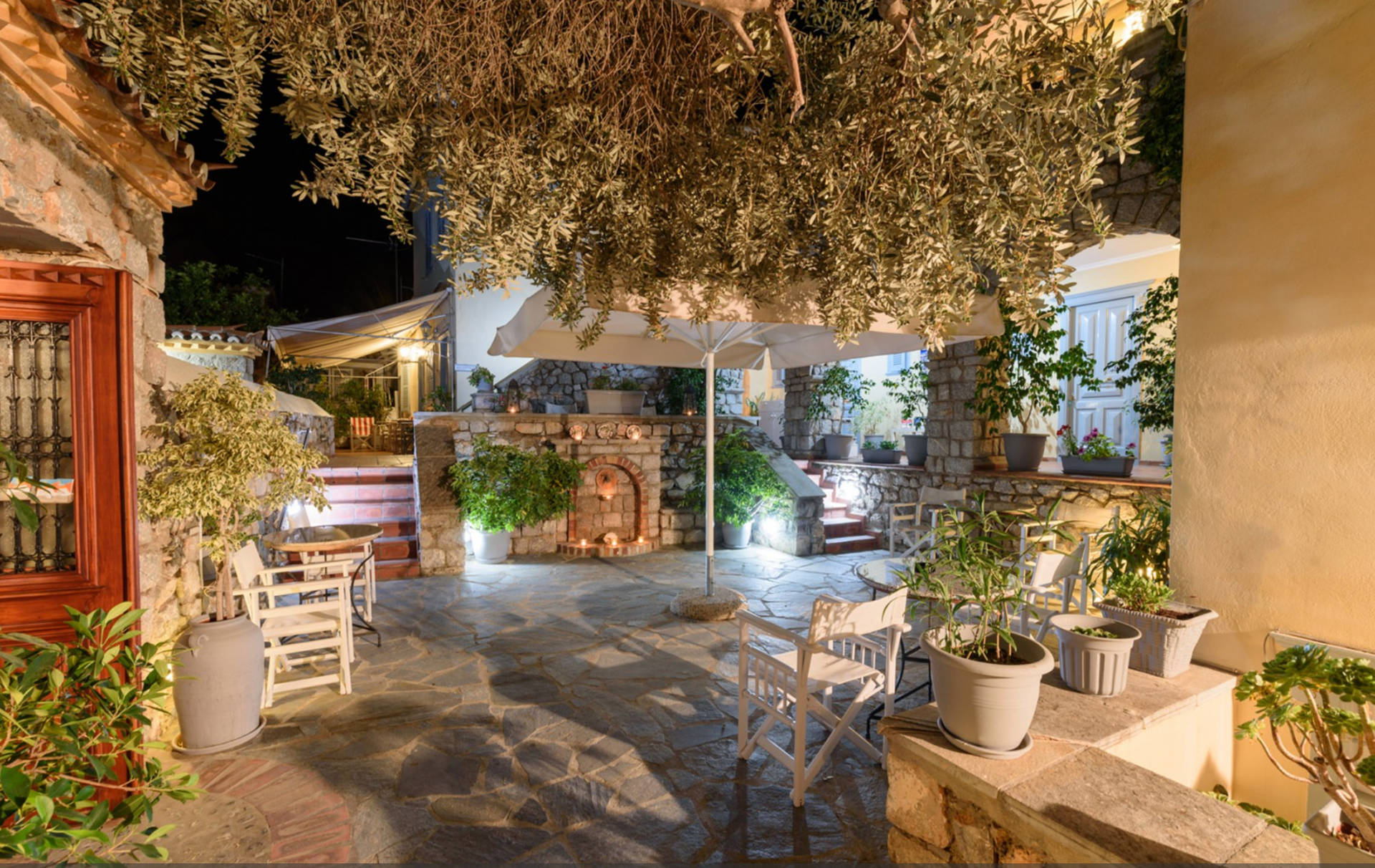 book direct so no agency fees or commission at the alkionides pension on hydra island greece.