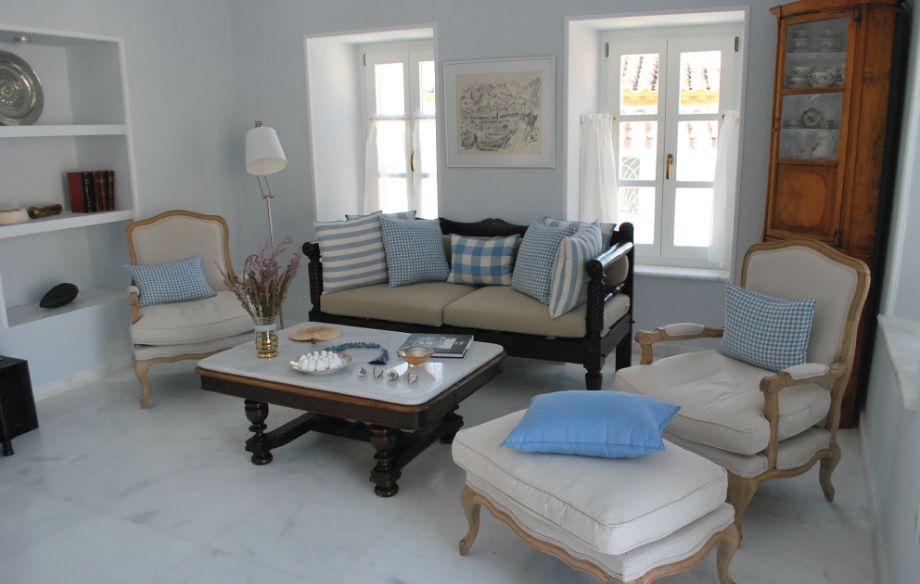 Azure Apartment, Hydra's Chromata, guest house accommodation on Hydra Island Greece.