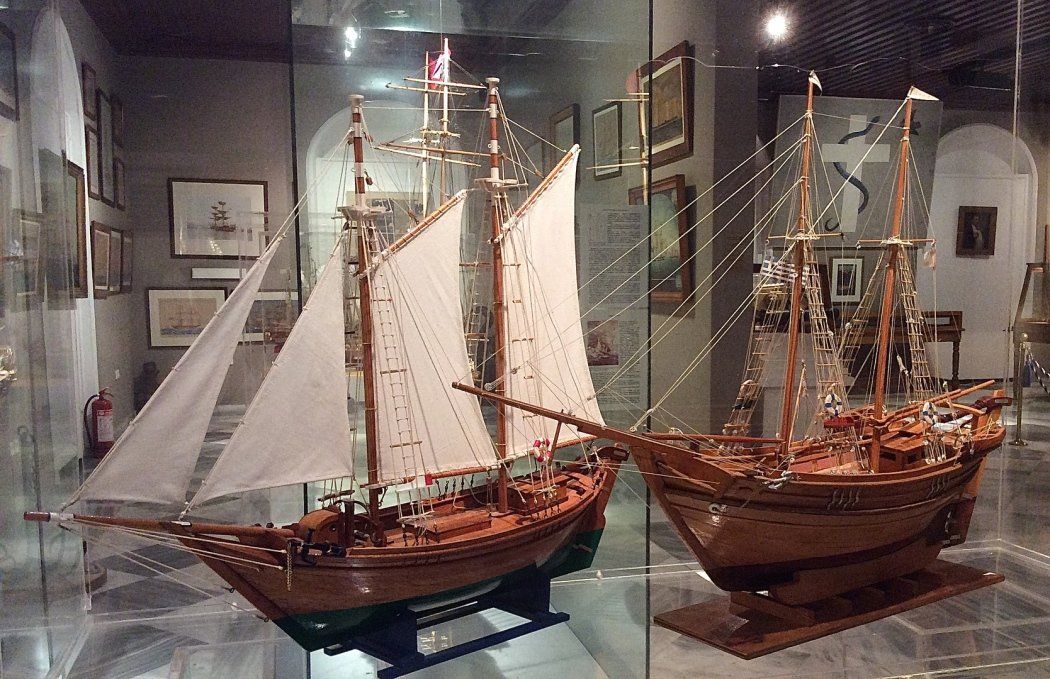 Historical Archive Museum of Hydra, Hydra museums, Hydra Island Greece.