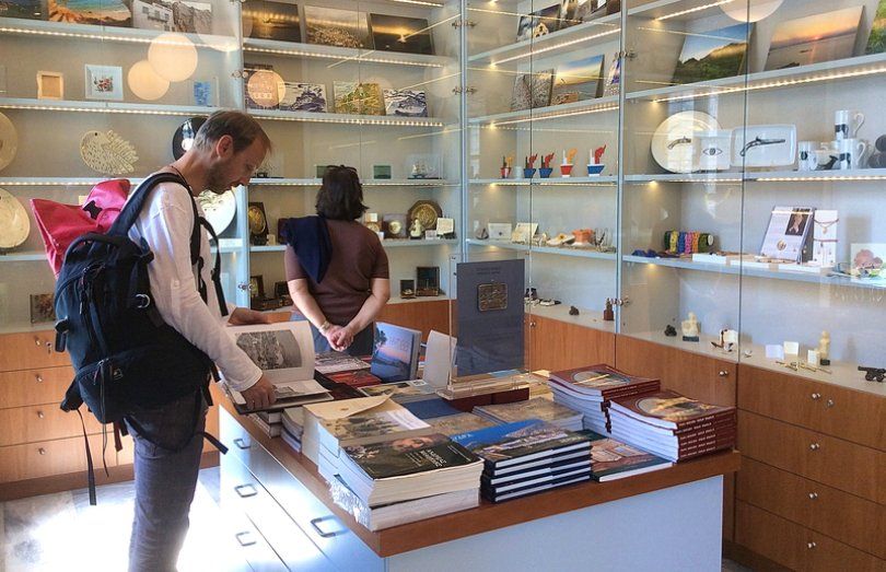 Historical Archives Museum of Hydra, on Hydra Island Greece