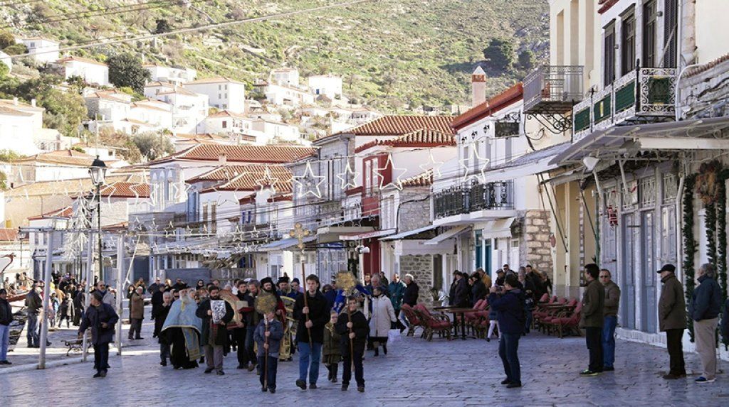 Photo credit Splioti Spiliotis Epiphany, January 6th, on Hydra Island Greece