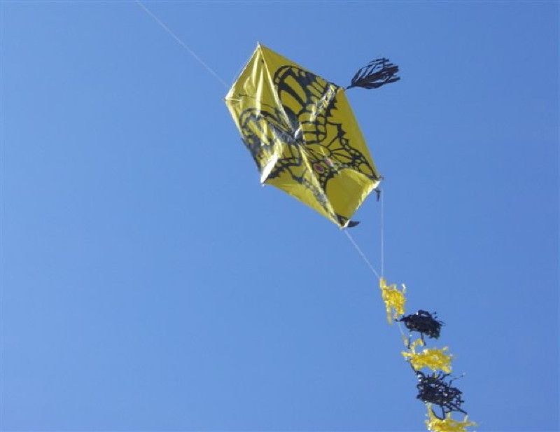 Kite Flying on Clean Monday Traditional kite flying on Hydra Island Greece on Clean Monday