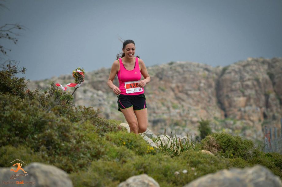 Annual Hydra's Trail Event held on Hydra Island Greece in early April.